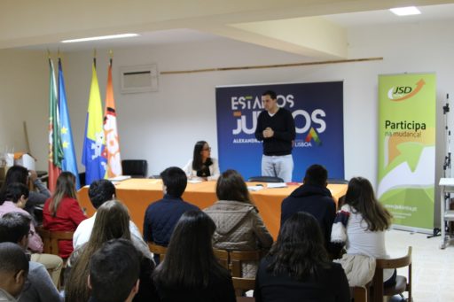 Alexandre Poço apresenta candidatura à JSD Distrital de Lisboa em Sintra