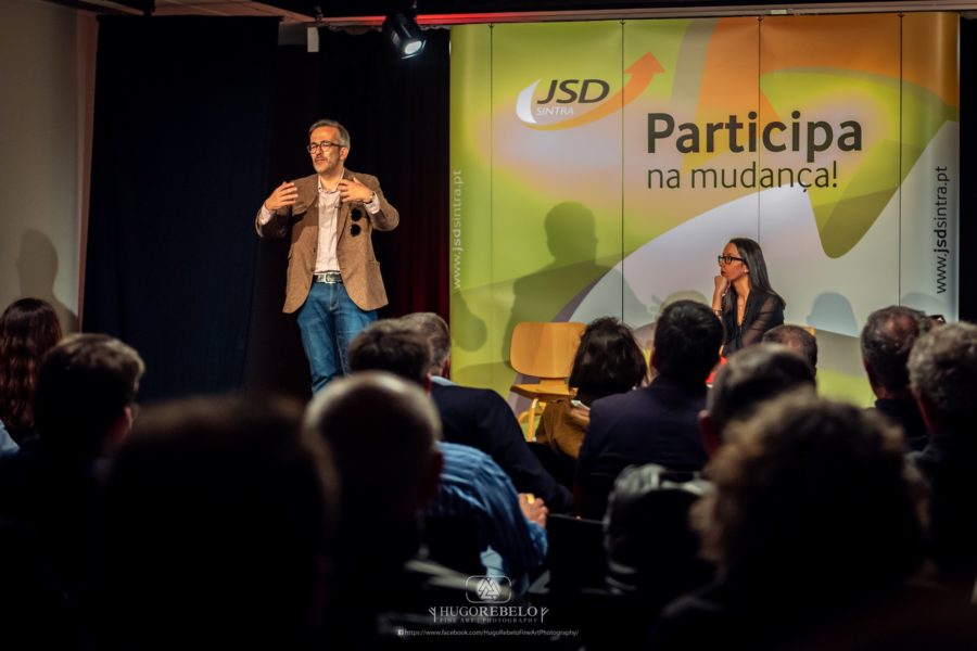 JSD Sintra recebeu Paulo Rangel para uma conversa “A Europa és tu!”