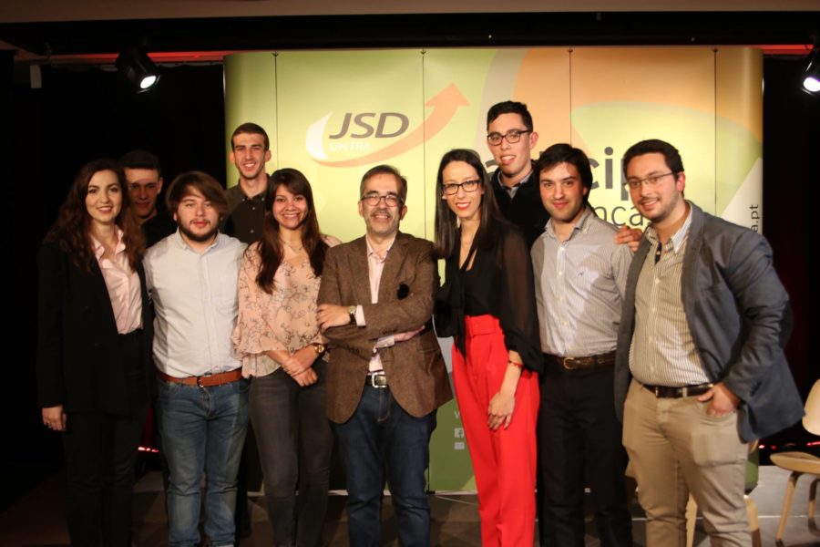 JSD Sintra recebeu Paulo Rangel para uma conversa “A Europa és tu!”